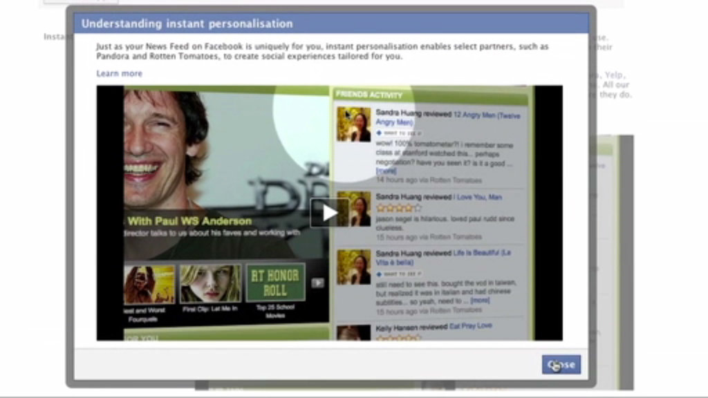 Personalization